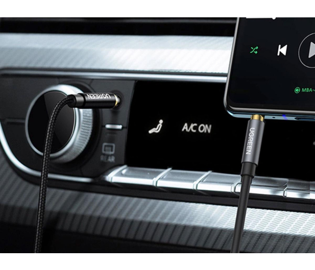 UGREEN Przedłużacz audio AUX jack AV118 35 mm 5m czarny - 1501463 - zdjęcie 6